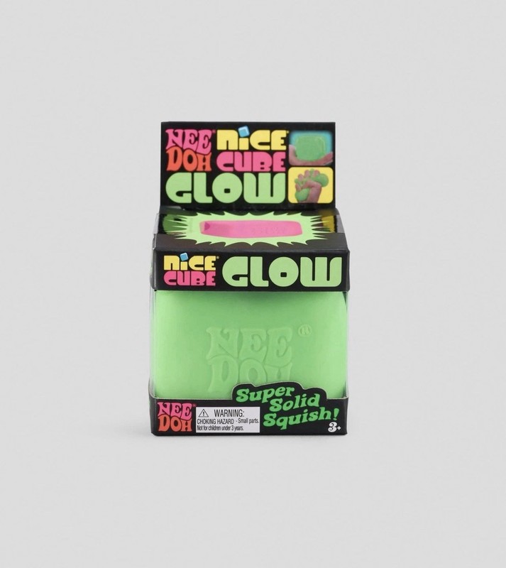 Green Needoh Nice Cube Glow In The Dark Schylling gallery
