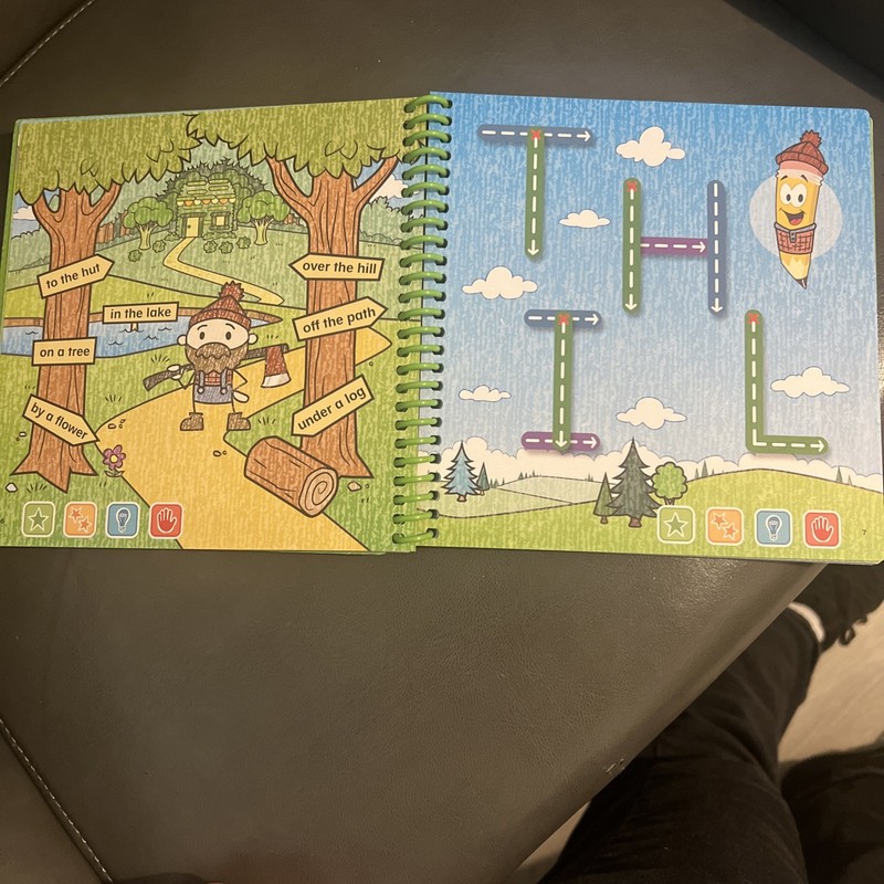 Leapfrog Read And Write Leapstart Learning Book Level 2 Pre-kindergarten EUC gallery