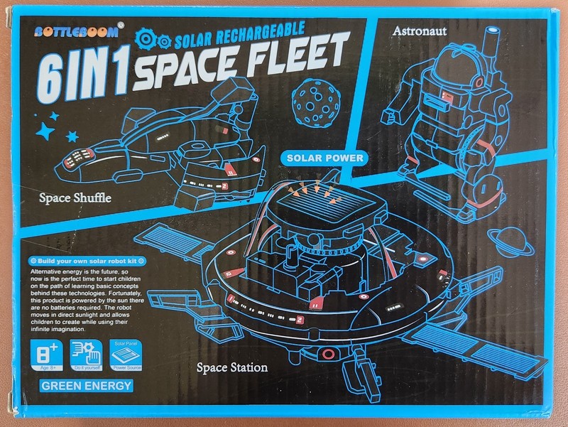 STEM 6-In-1 Education Solar Power Robots Age 8-12, Cool Ideal Gift Boys / Girls