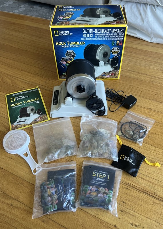 National Geographic Rock Tumbler Hobby Edition