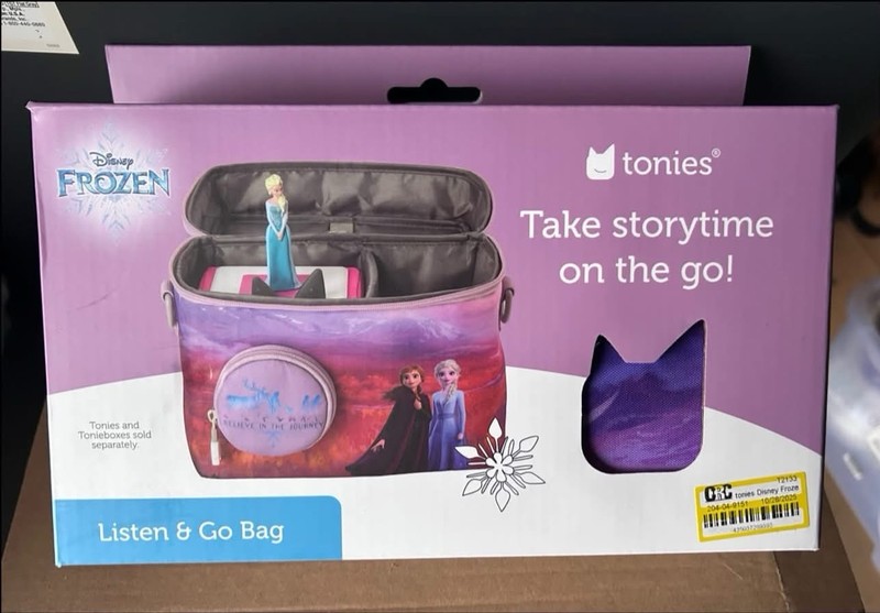 Tonies Disney Frozen Listen & Go Bag Brand New In the Box