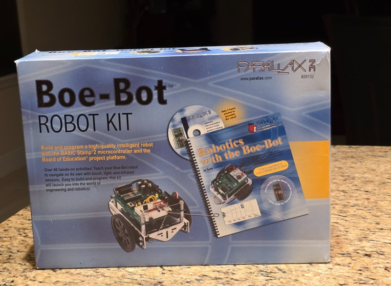 Parallax Boe-Bot Robot Kit USB #28832