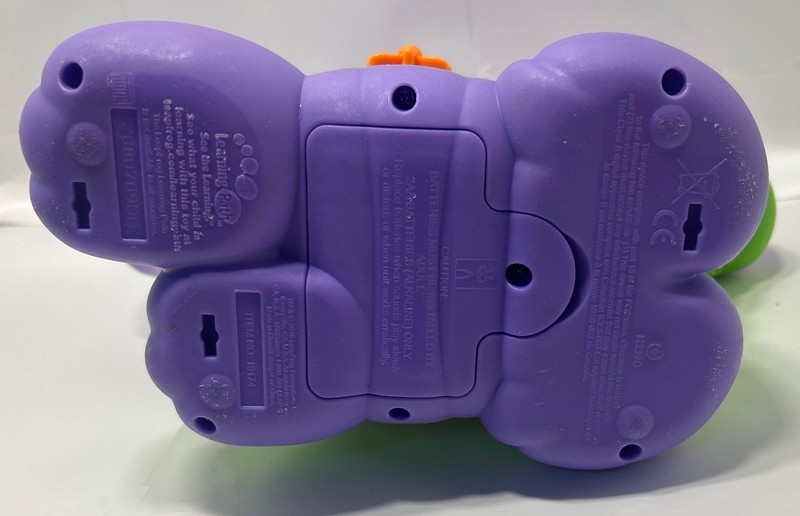 Leap Frog Learning Path Purple Dinosaur Lettersaurus ABC Musical Kids Toy Tested gallery