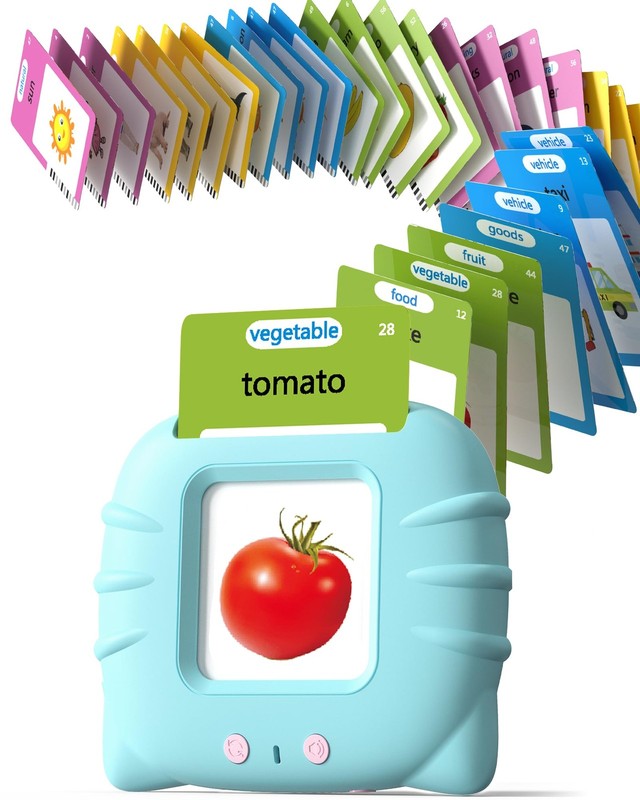 Talking Flash Cards for Toddlers 1 2 3 4 Year Olds, Montessori Language Learn…