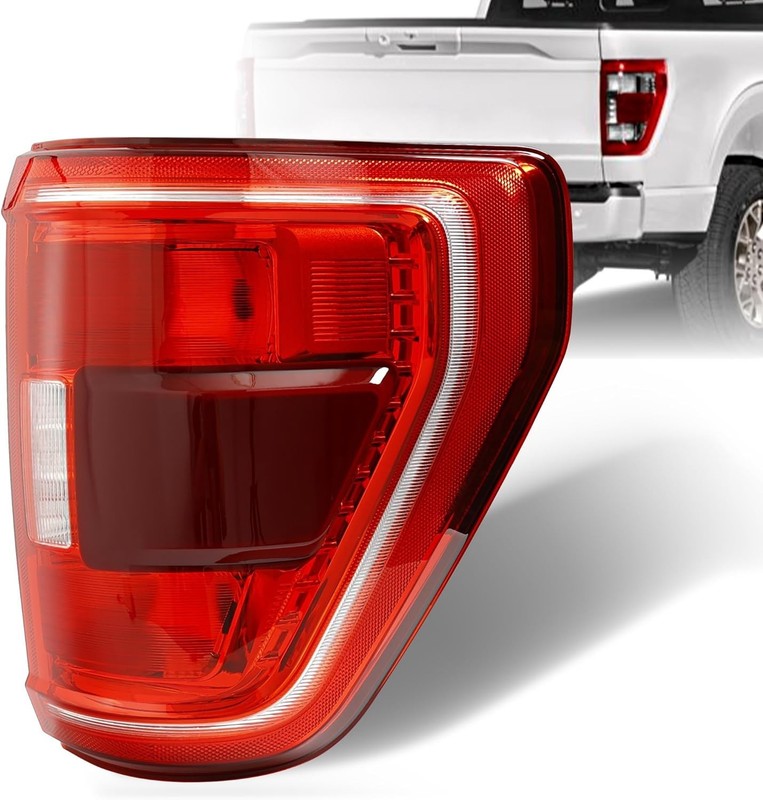 Tail Light with Blind Spot Compatible with 2021 2022 2023 Ford F150 XLT Rear …