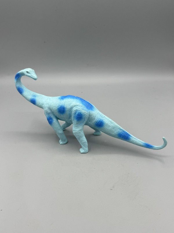 Ankyo Brontosaurus Dinosaur Toy Blue Figure