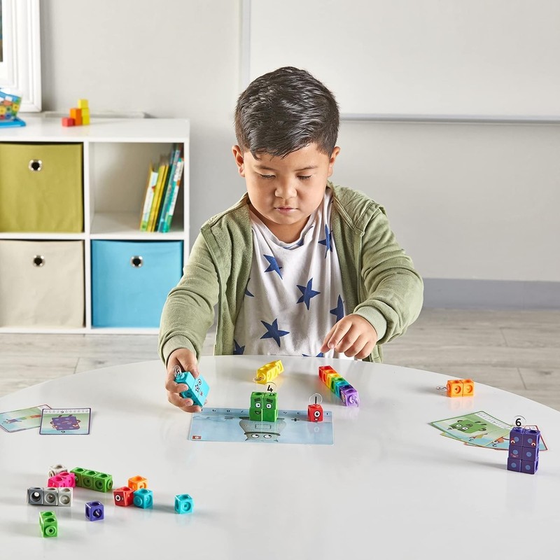 MathLink Cubes Numberblocks 1-10 Activity Set, 30 Preschool Learning Activiti... gallery