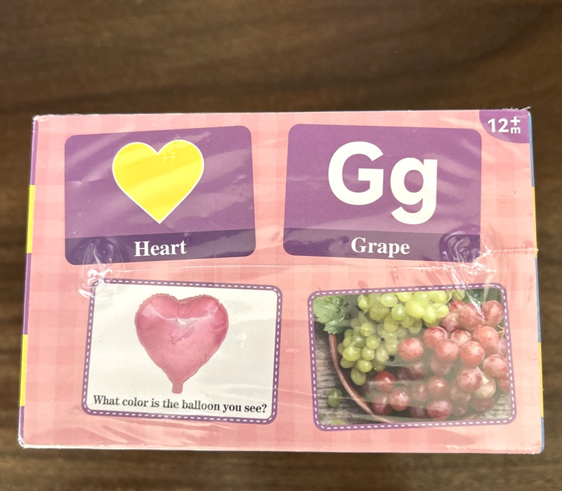 250 Images Flash Cards for Toddler Pre-School kids Learning ABCs, 123s & Other gallery