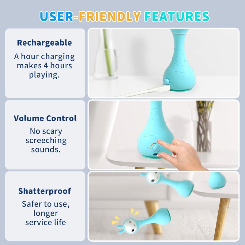Alilo R1 Smarty - Shake & Tell Rattle w/ Music, Stories and Lullabies gallery