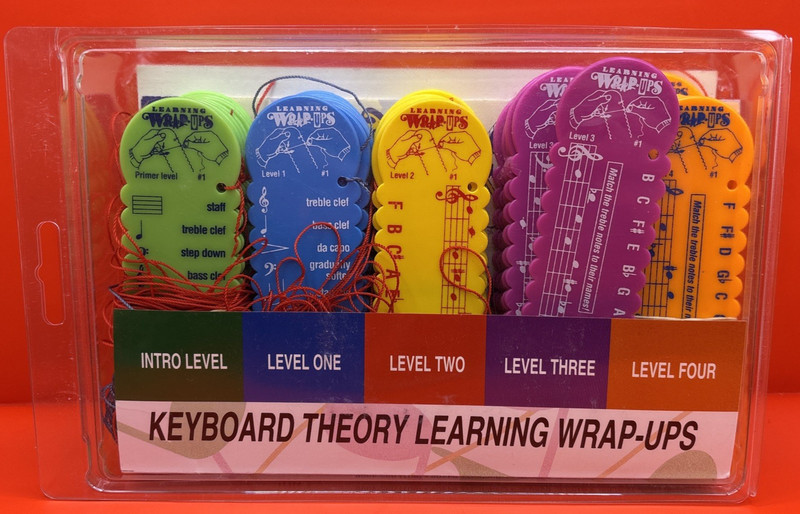 Learning Wrap-Ups Keyboard Theory Music – Teacher Edition – 10 boards each color