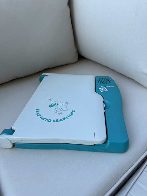 LeapFrog LeapPad Kids Learning Tablet – Teal and White Working Condition Great