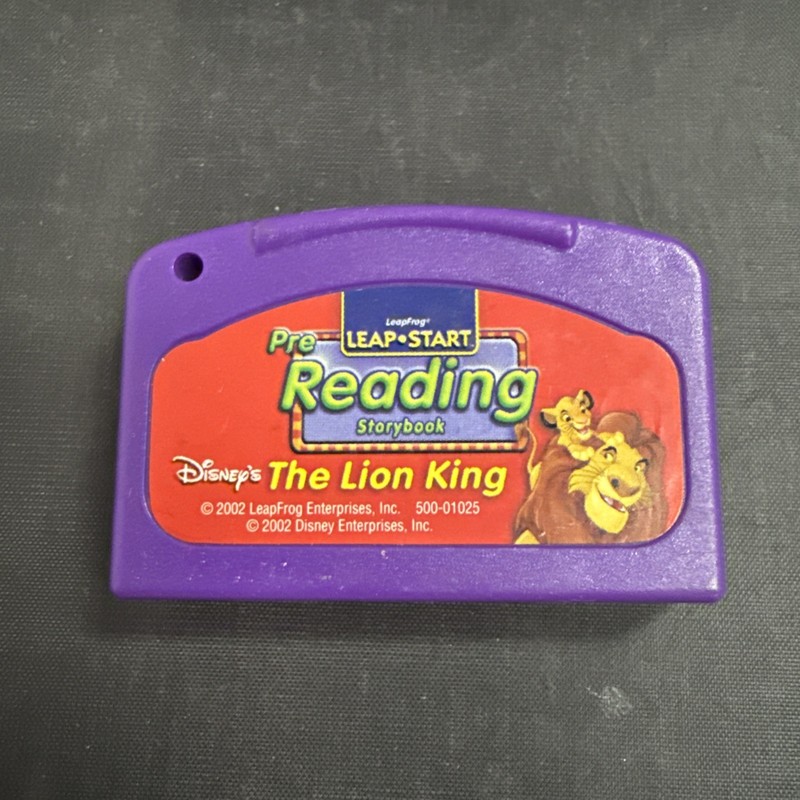 Leapfrog Leap Start Disney’s THE LION KING PRE Reading Storybook Cartridge ONLY