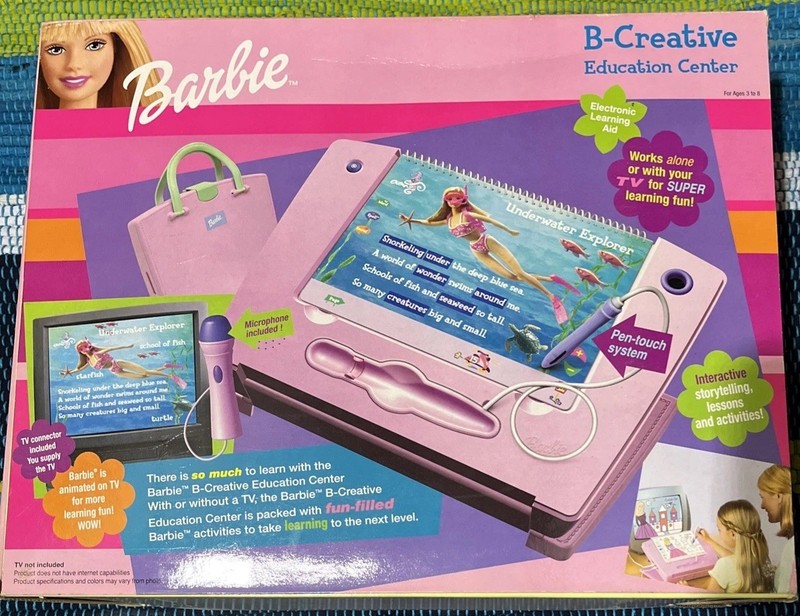 BARBIE B-CREATIVE EDUCATION CENTER for Ages 3 to 8