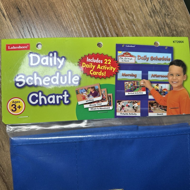 Lakeshore Daily Schedule Chart Includes 22 Daily Activity Cards New
