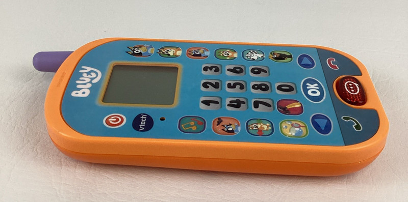 VTech Bluey Ring Ring Phone Preschool Toddler Learning Toy Character Activity gallery