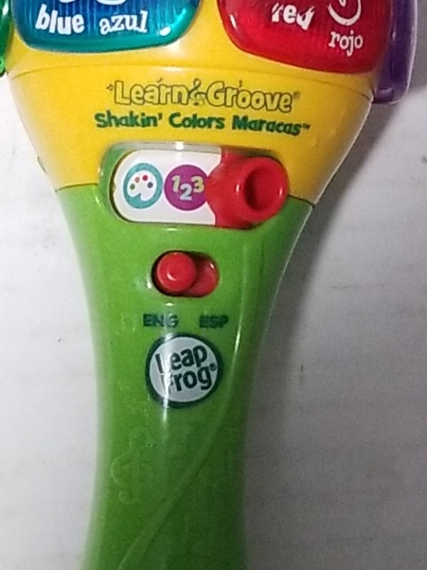 Leap Frog Learn & Groove Maraca Musical Shakin' Colors English & Spanish works gallery