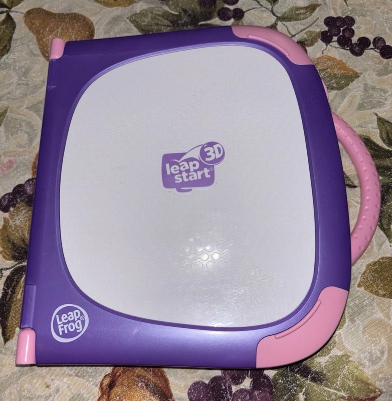LeapFrog LeapStart 3D Interactive Learning System Purple Pink *WORKS*