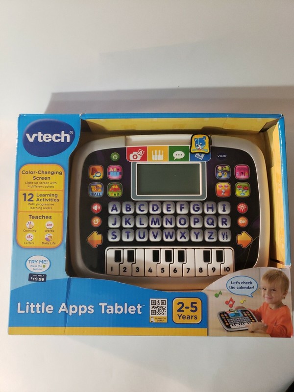 Educational Toy Age 2,3,4,5 Years Little Apps Kids Learning Tablet Toddlers