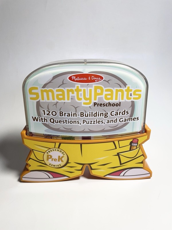 Melissa & Doug Smarty Pants Preschool 120 Brain Building Education Question Card