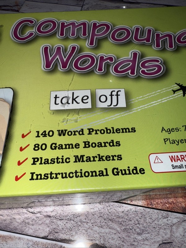 Quizmo Compound Words Bingo Series 2-20 Players gallery