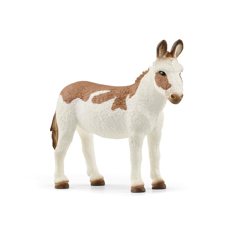 American Spotted Donkey Figurine - Durable Farm Animal Toy for Kids Ages 3+ gallery