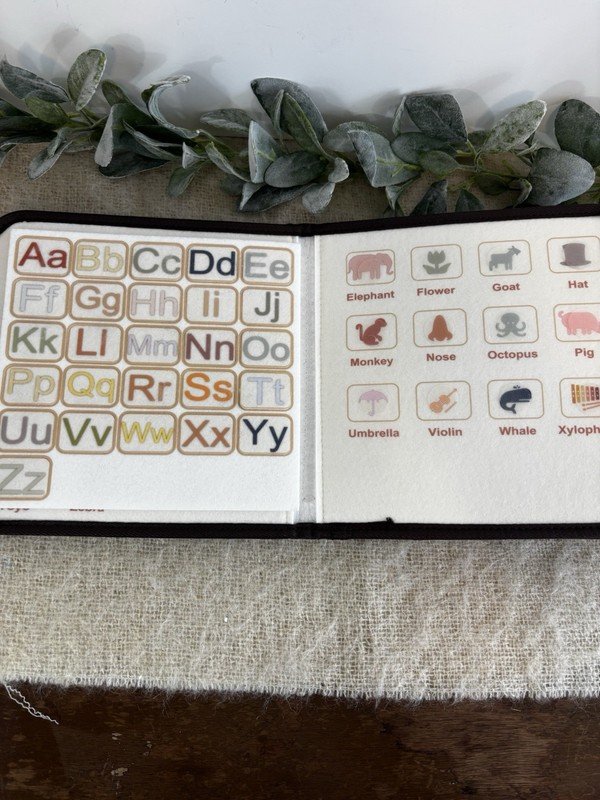 Montessori Educational Quiet Book with Shapes Activities Learning Little Scholar gallery