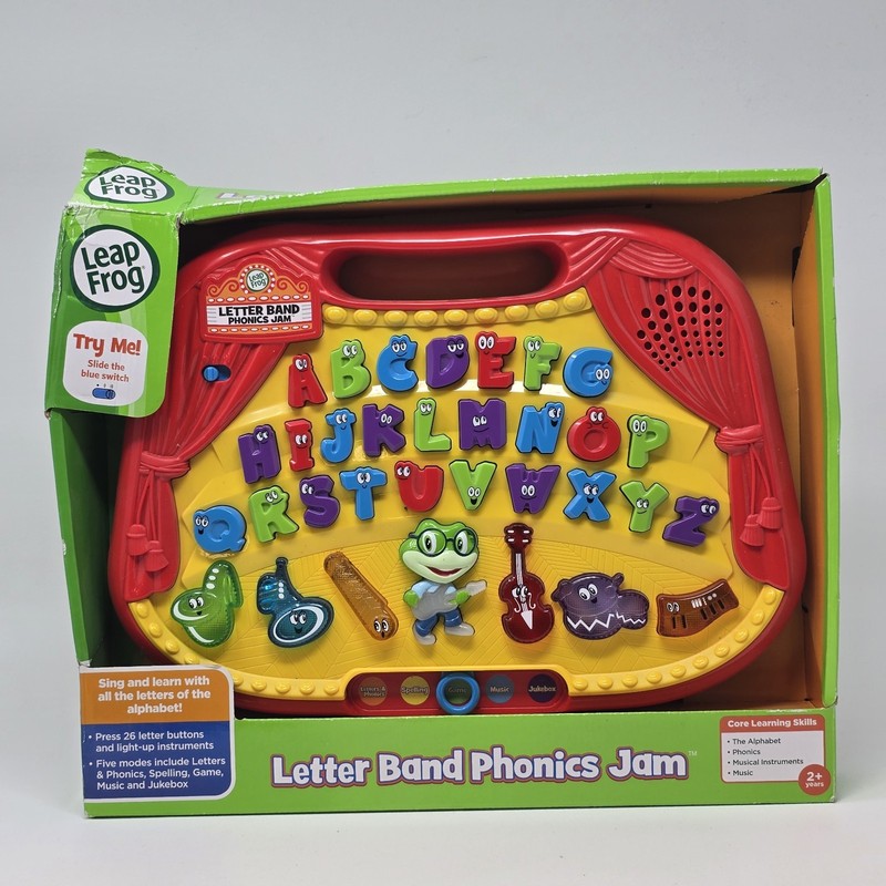 LeapFrog Letter Band Phonics Jam 2+ Years Toy New 6033