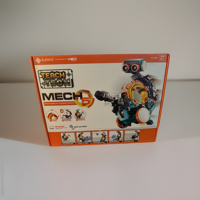Teach Tech TTC895 Mech-5 Mechanical Coding Robot New In Box Sealed 2022