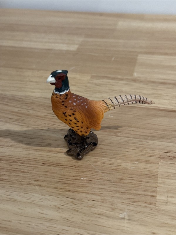 Schleich 14242 Pheasant Retired Wild Life Rare Made in China
