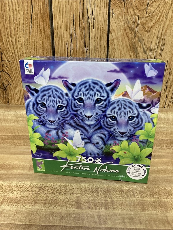 Ceaco Puzzle Kentaro Nishino – Tiger Cubs New