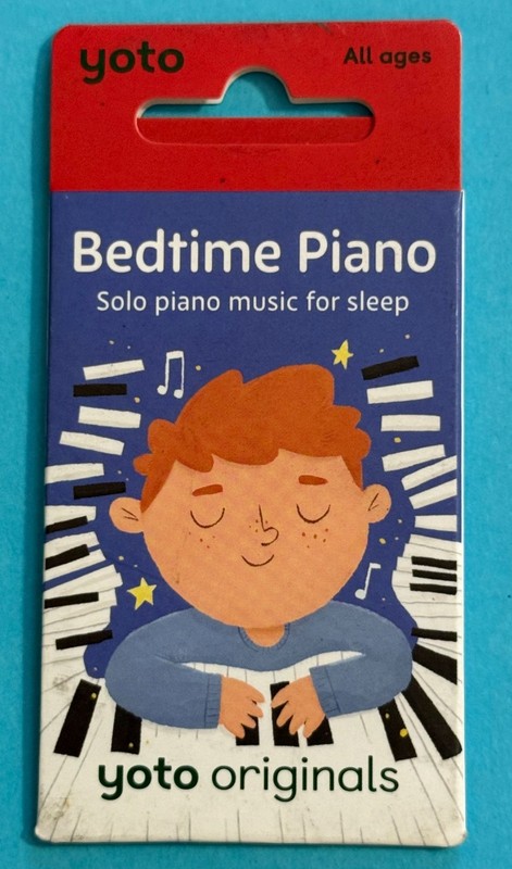 Yoto Bedtime Piano Audio Card – Solo Music for Sleep