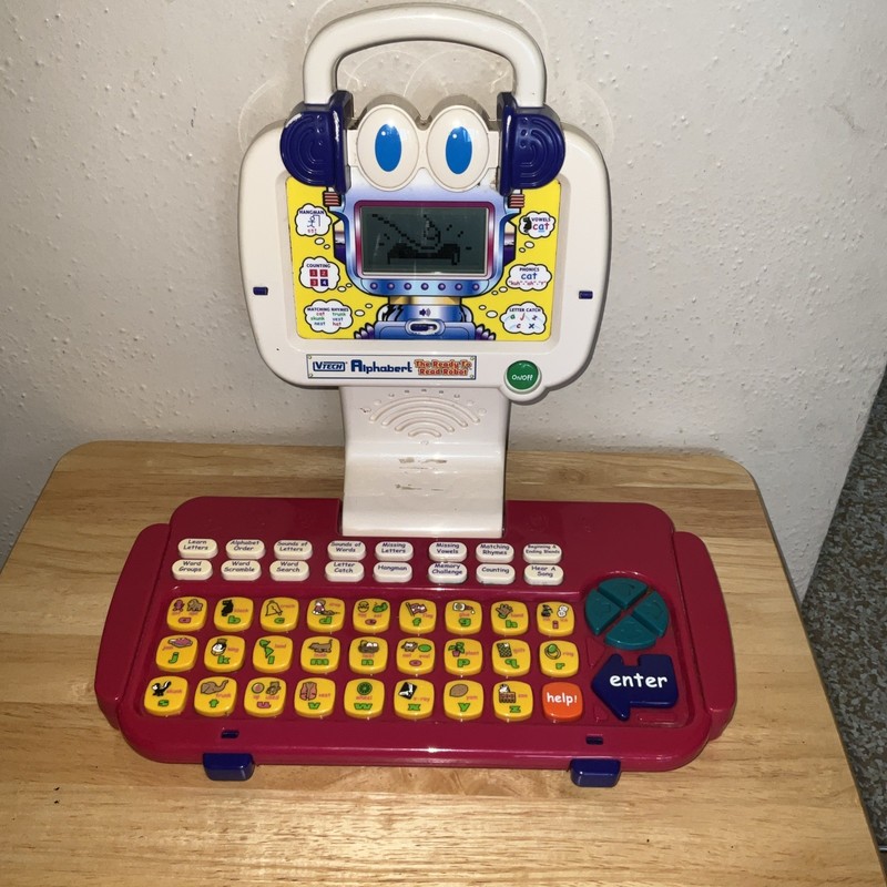 Vintage VTech AlphaBert READY TO READ Alphabet Learning Toy Works as it should gallery