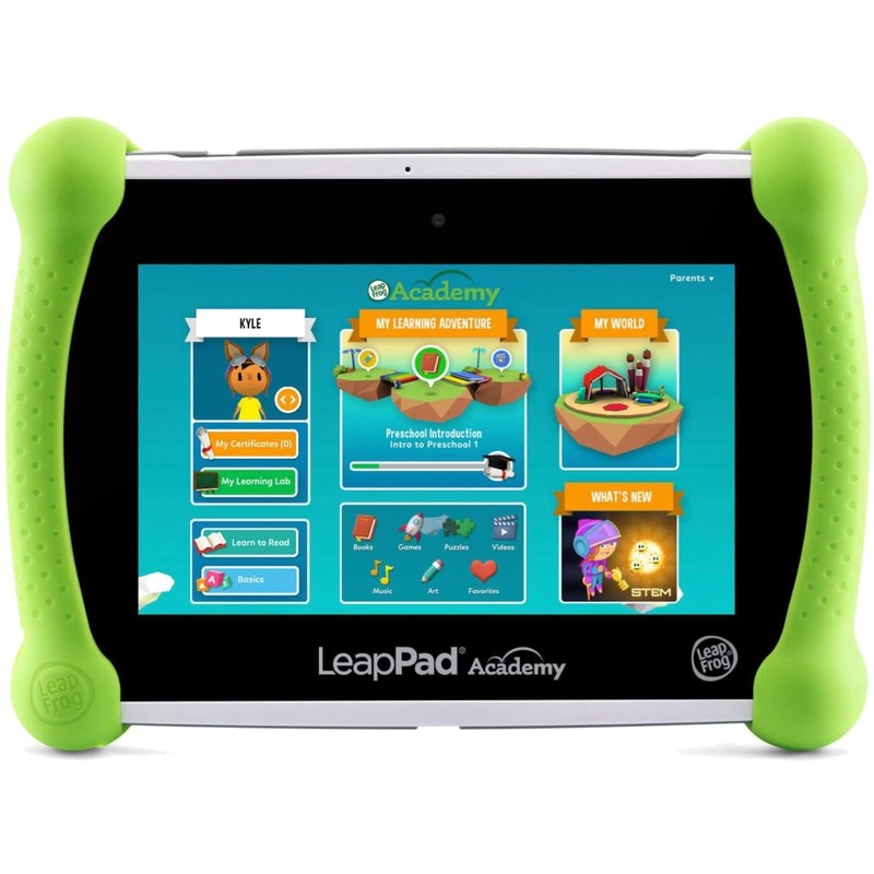 LeapPad Academy Green Tablet with Parental Controls