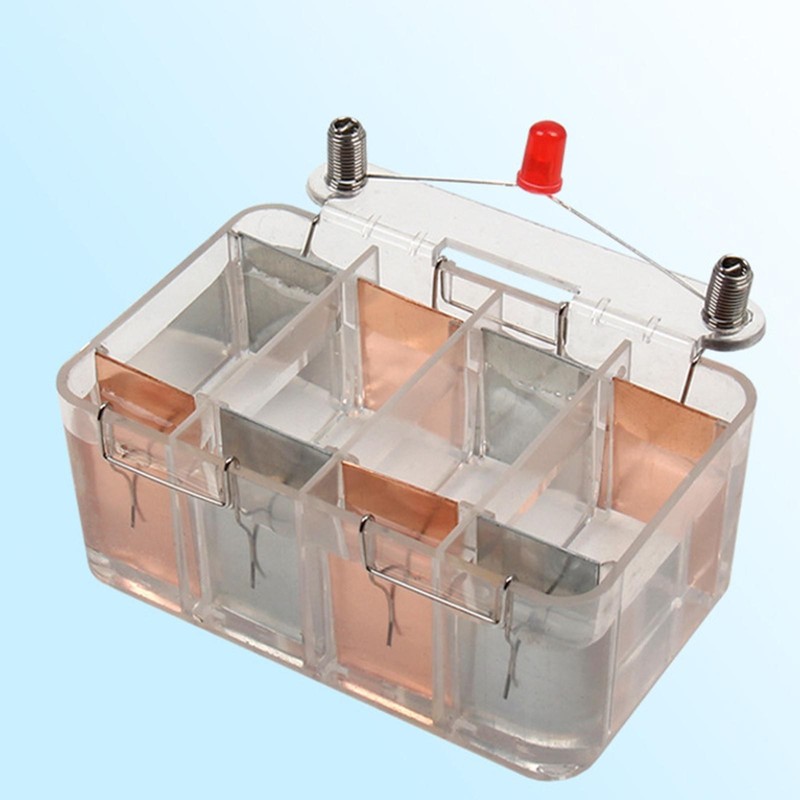 DIY Saltwater Power Generator Science Experiment Set for School Project Kids