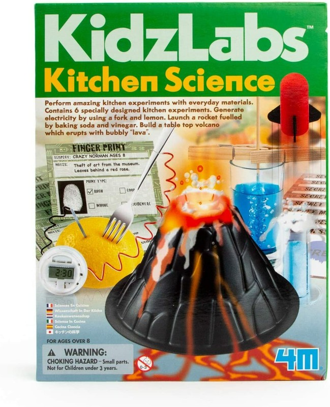 Kitchen Science Containing 6 Experiments Kidz Labs Fun Science Product 4M New gallery