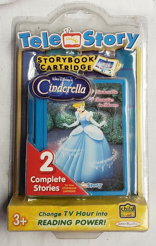 TeleStory Cinderella & Dora Storybook Cartridge Walt Disney 2 Complete Stories gallery