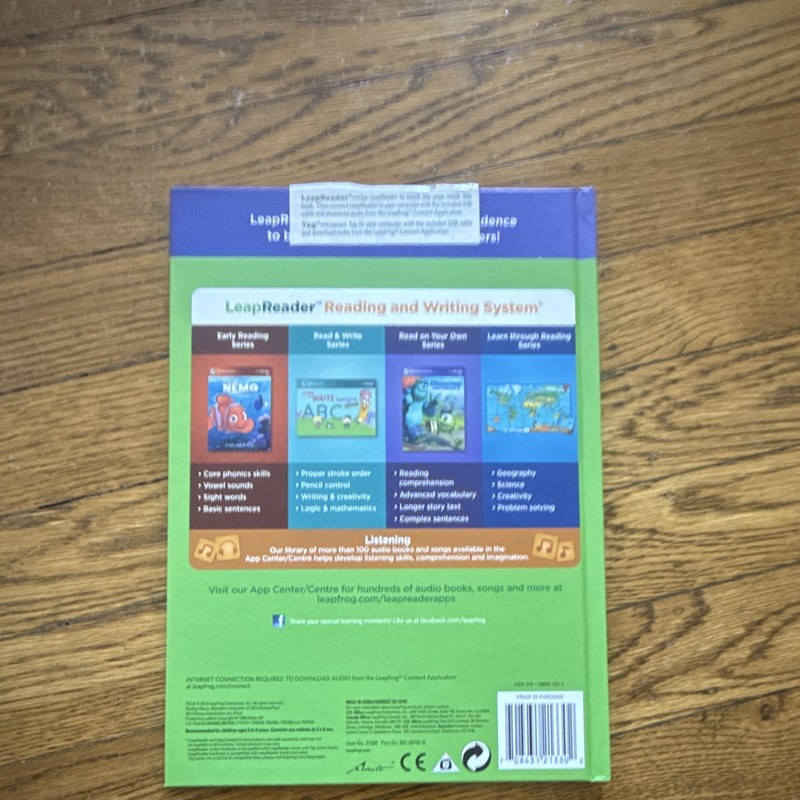 LeapFrog LeapReader Disney Pixar Brave Reading & Writing Book 2012 gallery