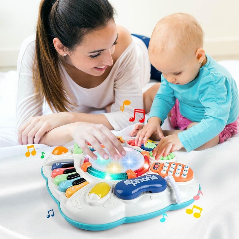 Infant toys, learn the gift of toys and girls on the music table gallery