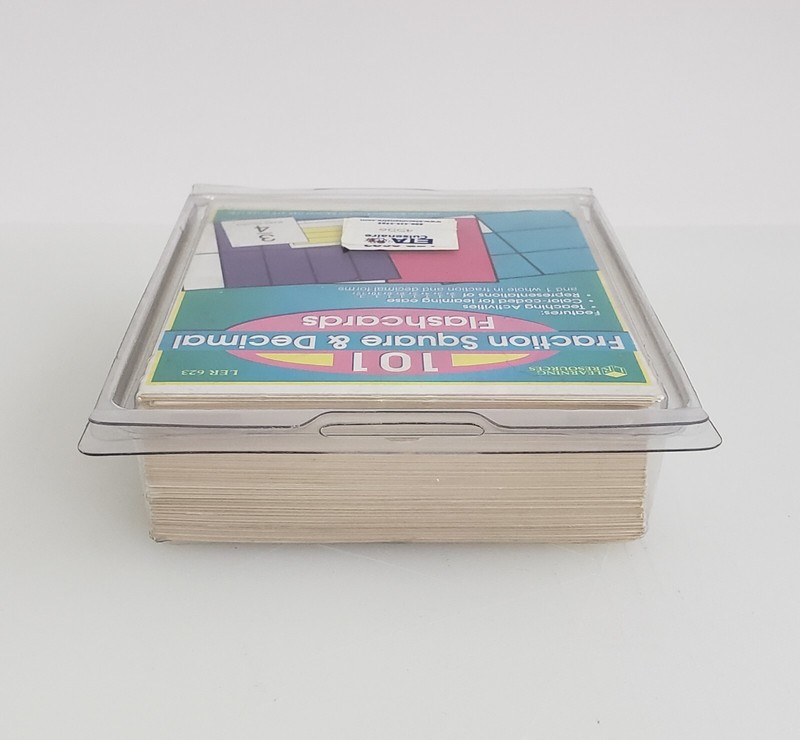 ETA Math Fraction Decimal Flashcards Home School Teaching Aid Learning Resources gallery