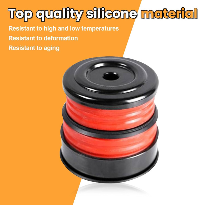 Silicone Body Mount Bushings Bolt Kit Compatible with Ford F250 F350 2008-2016 C gallery