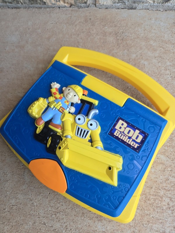Bob The Builder On The Job Laptop 2007 VTech Learning Educational Games RARE