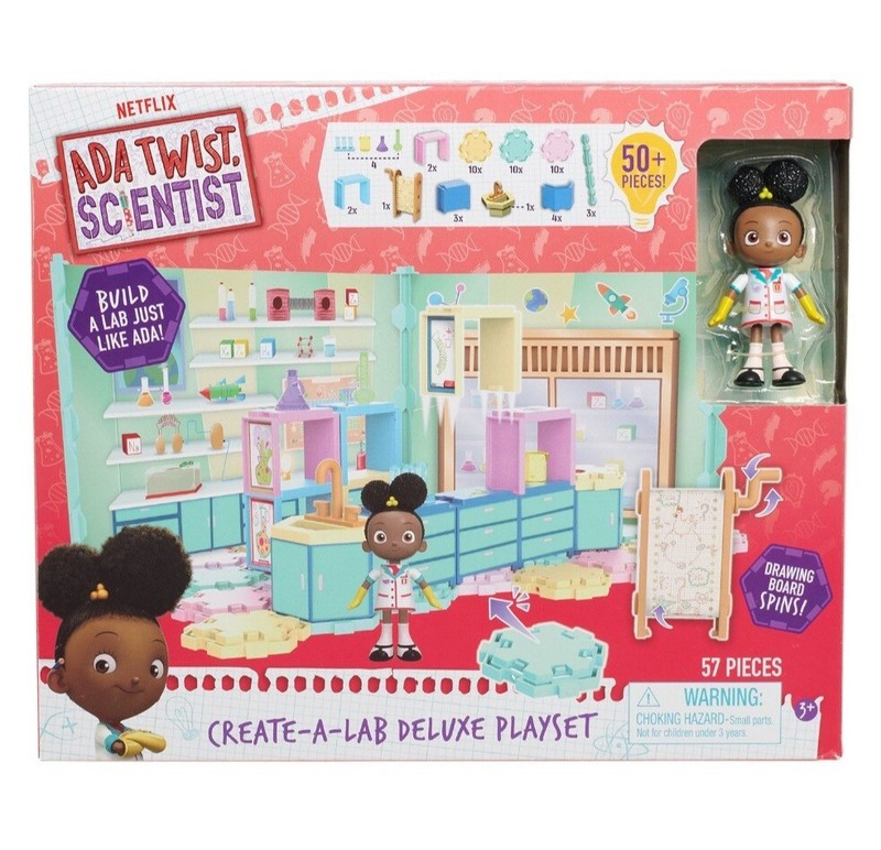 Ada Twist Deluxe Create-A-Lab STEM Playset, Kids Toys for Ages 3 up - Homeschool