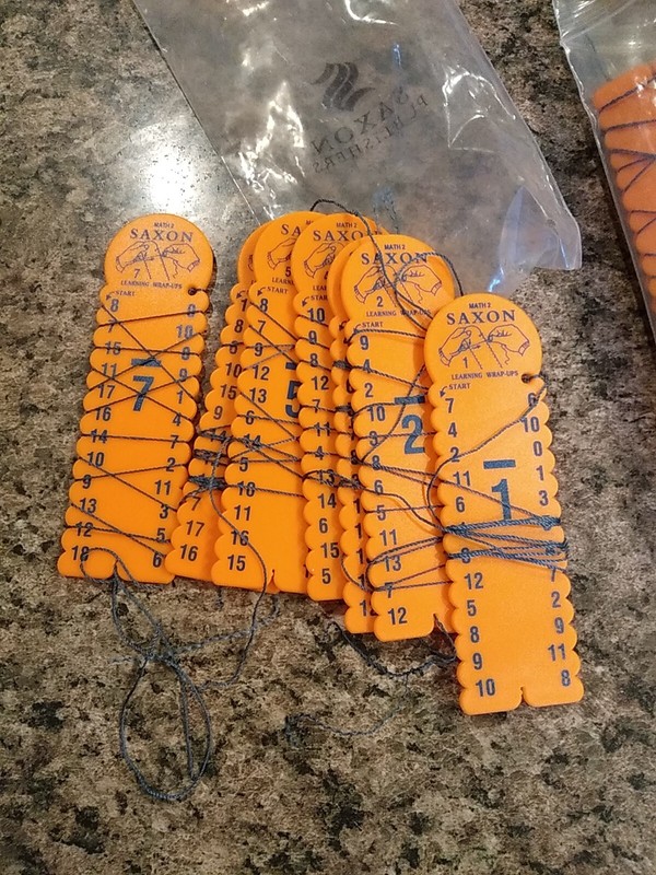 SAXON MATH 2 Subtraction Learning Wrap-Ups Keys Orange Bulk Lot gallery