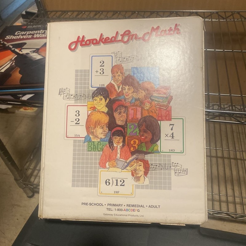 Hooked On Math Educational Products Cassette Tapes Books 1988- PICK UP ONLY !!! gallery