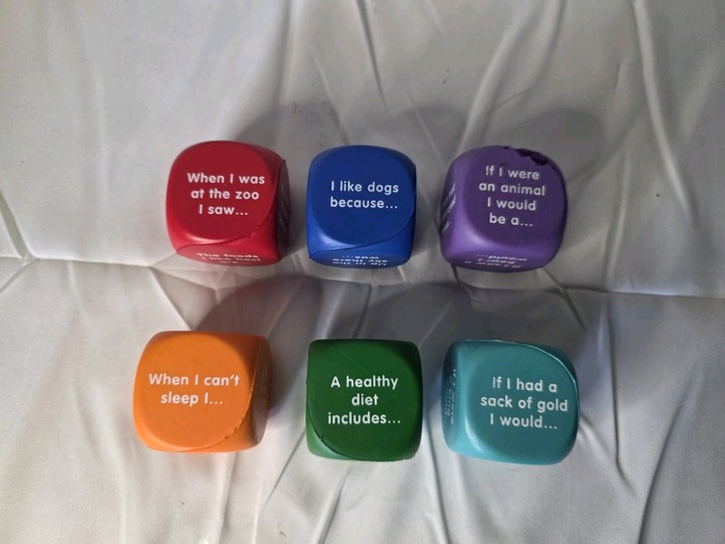 Learning Resources Conversation Cubes Educational Dice Set Classroom Counseling