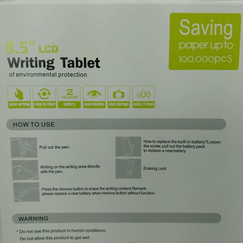 2x LCD Writing Tablet 8.5-Inch Doodle Board. - Free Shipping gallery