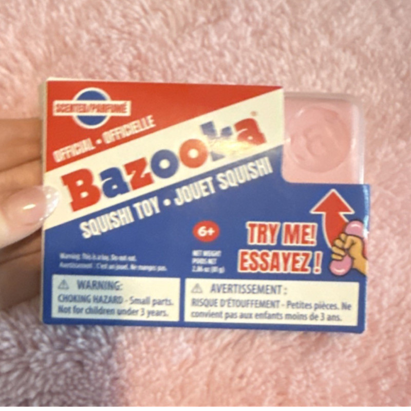 Bazooka Squish Toy Special Edition Squeezable Stress Reliever for Ages 6+