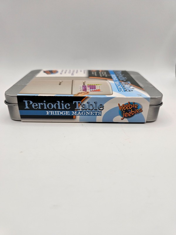 Heebie Jeebies Periodic Table Fridge Magnets Science Tiles Tin Set gallery