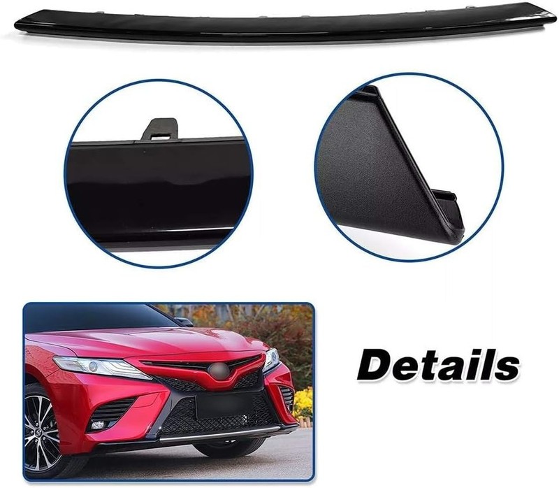 Front Bumper Lower Grille Trim Molding Fit for Toyota Camry SE XSE 2018 2019 202 gallery