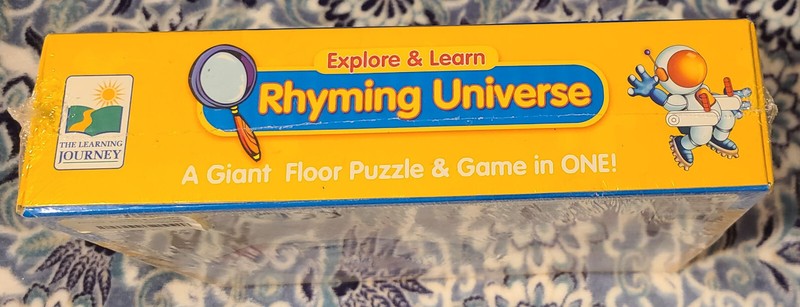 Explore & Learn Rhyming Universe Space Giant Floor Puzzle Two In One Game Puzzle gallery